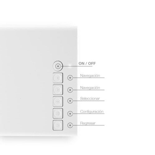 Mini Proyector Portátil LED para RCA HDMI USB y MicroSD Redlemon
