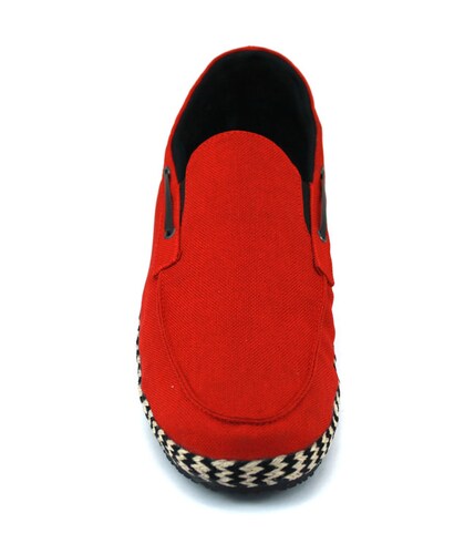 Zapato Mocasín Fresco De Caballero Textil Marinero.