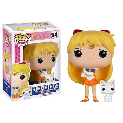 Funko Pop Sailor Venus with Artemis Sailor Moon