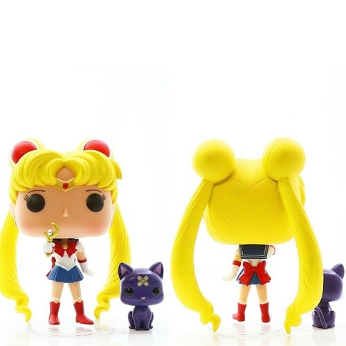 Funko Pop Sailor Moon with Moon Stick & Luna Edicion Especial