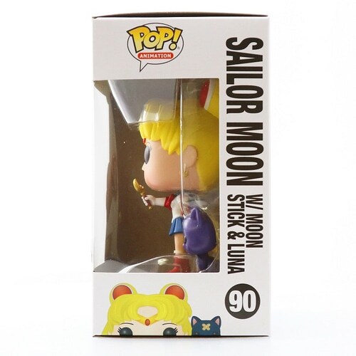 Funko Pop Sailor Moon with Moon Stick & Luna Edicion Especial