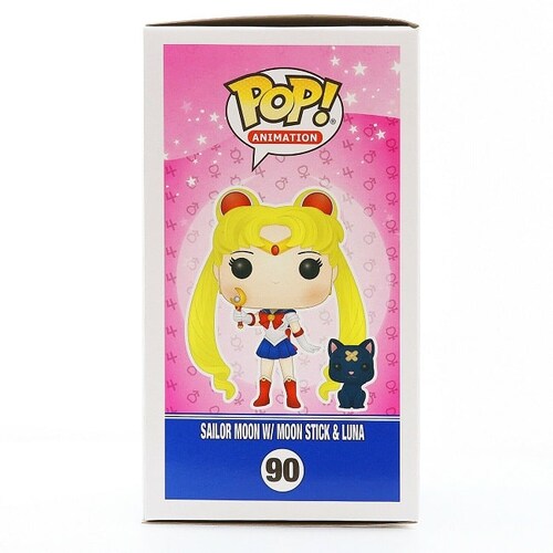 Funko Pop Sailor Moon with Moon Stick & Luna Edicion Especial