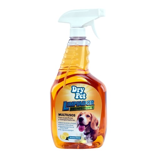 Limpiador Desinfectante Multiusos 1 Lt Dry Pet Para Perro