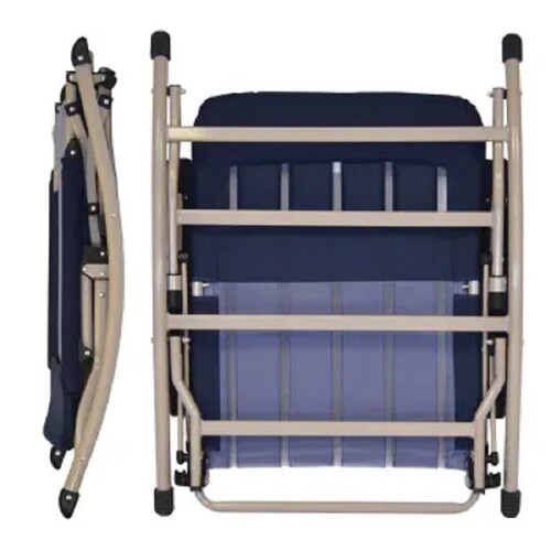 Silla Mecedora Plegable Azul