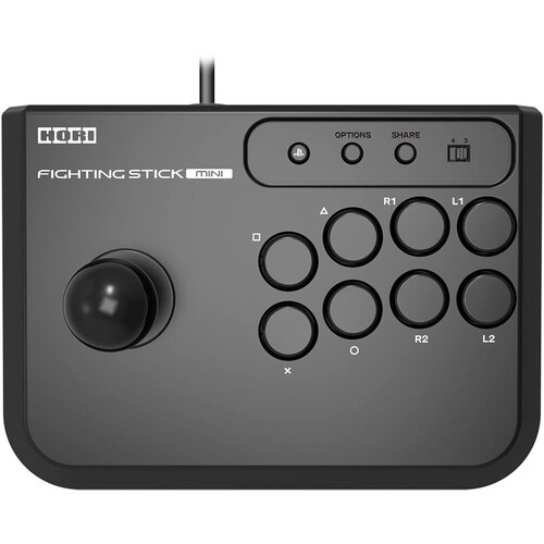 Palanca tipo Arcade Fighting Stick Mini 4 para PS4 y PS3 HORI