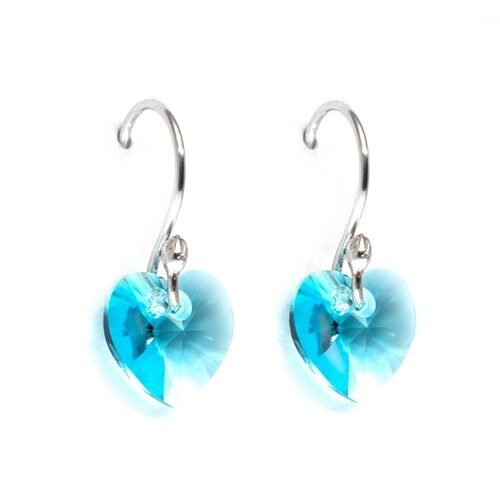 Juego de collar y aretes Turquesa de Plata .925 Joyería Zvezda