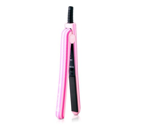Full Set Plancha, Rizadora Y Plancha Mini Pink Stripe Royale