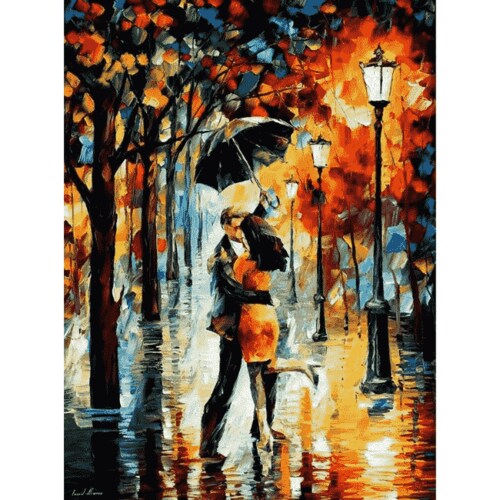 Diamond Painting Pareja 30x40cms Full Drill