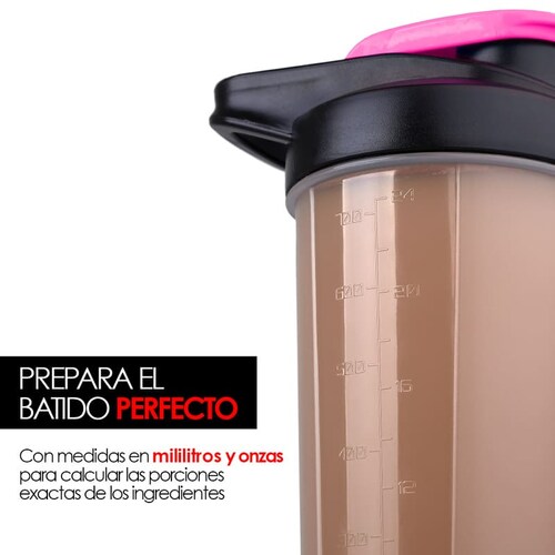 Vaso Shaker Mezclador De Proteínas 500 Ml Tupperware