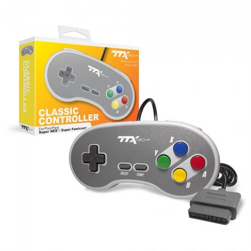 Control alambrico para SNES Edicion Super Famicom TTX Tech