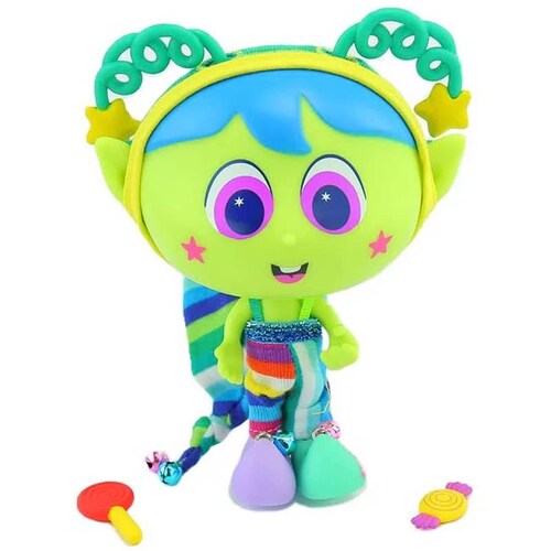 Alushhhe Verde Ojos Morados Distroller Chikiti Pun Taun