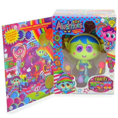 Alushhhe Verde Ojos Morados Distroller Chikiti Pun Taun