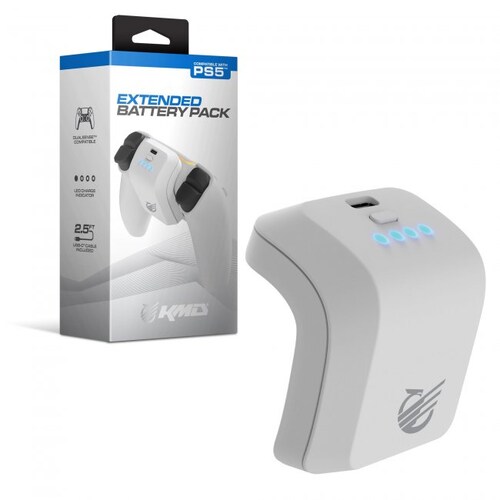Paquete de bateria extendida para control PS5 DualSense KMD.