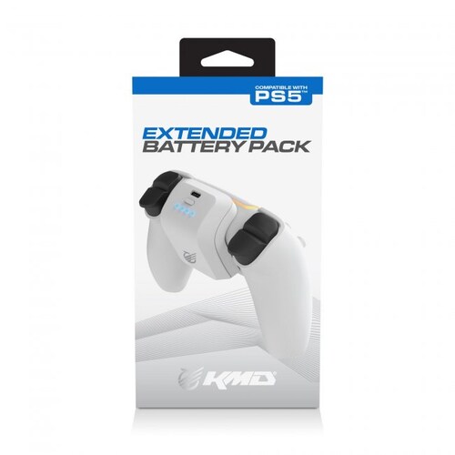 Paquete de bateria extendida para control PS5 DualSense KMD.