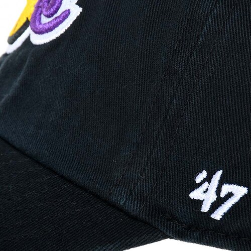 Gorra Unisex 47 Brand Clean Up Los Angeles Lakers Black K-RGW12GWS-BKA