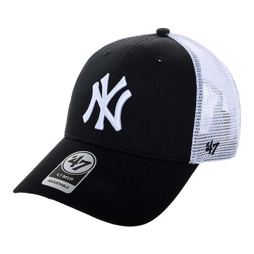 Gorra Unisex 47 Brand Branson Mvp New York Yankees Black B-BRANS17CTP-BK