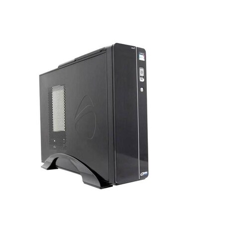 Gabinete ACTECK BERN TD510 Slimline PC Micro-ATX Negro 500W PC ENSAMBLE NEGRO METAL AUDIO PLACA