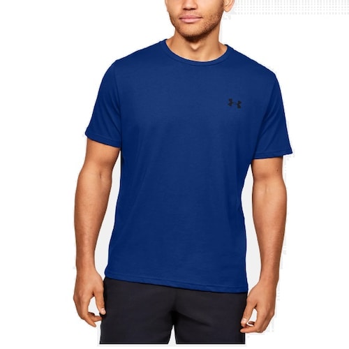 under armour left chest lockup tee