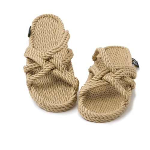 Sandalia Nomadic Life Style Moldelo Slip On Camel