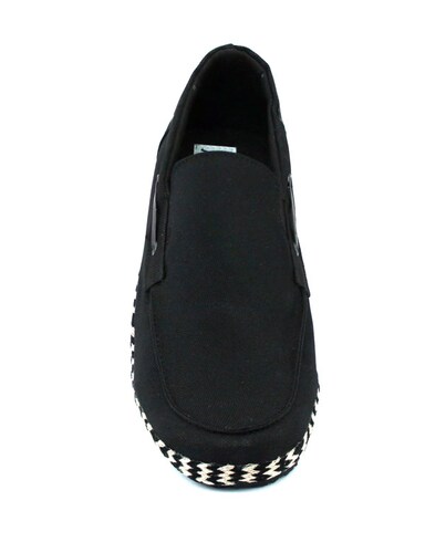 Zapato Mocasín Fresco De Caballero Textil Marinero.