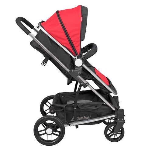 Carriola Ligera 3 En 1 D'bebé Travel System Crown Rojo
