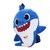 Mochila De Felpa Baby Shark Azul Con Sonido