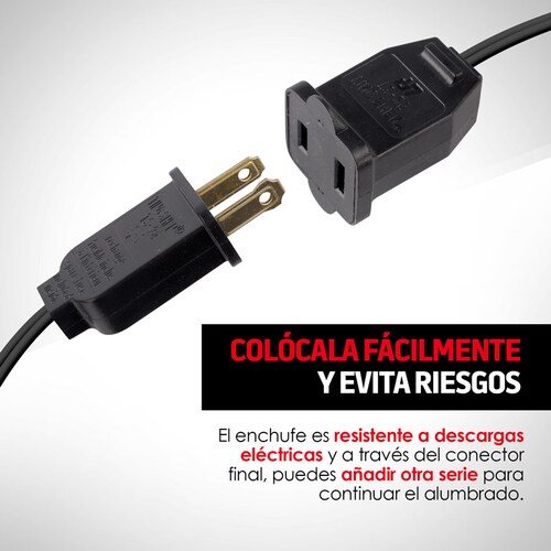 Serie de 25 Focos Colgantes Vintage para Exteriores Redlemon