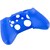 MandaLibre Funda De Silicona Para Control Xbox One, S Y X + 2 Grips (Azul)
