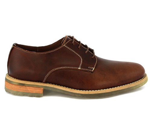 Zapato Para Caballero Tipo Derby Con Suela Trasparente Finos
