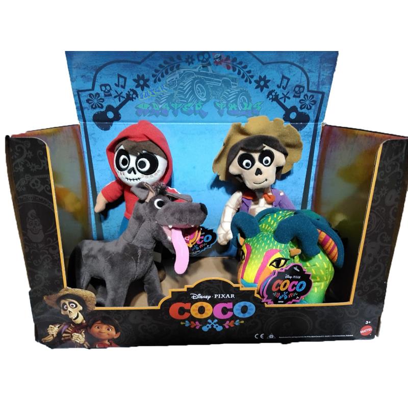 Peluche Coco Coleccion Completa Disney Pixar Original Pack 4