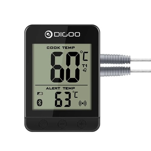 Termómetro De Cocina Digital Con Doble Sonda, Bluetooth