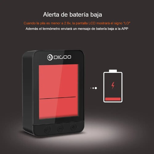 Termómetro De Cocina Digital Con Doble Sonda, Bluetooth