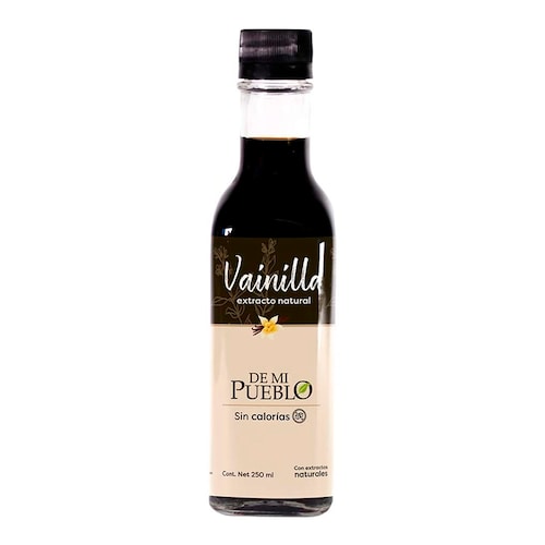 Extracto de Vainilla Orgánica 100% Natural (Sin Azúcar) 250 ml