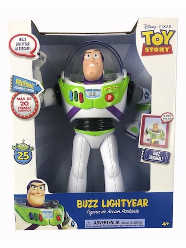 Buzz Lightyear Toy Story Parlante 20 Frases En Español