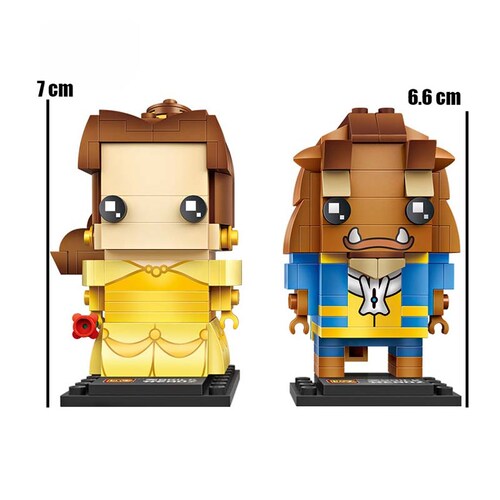 Loz Brickheadz - Disney Bella & Bestia