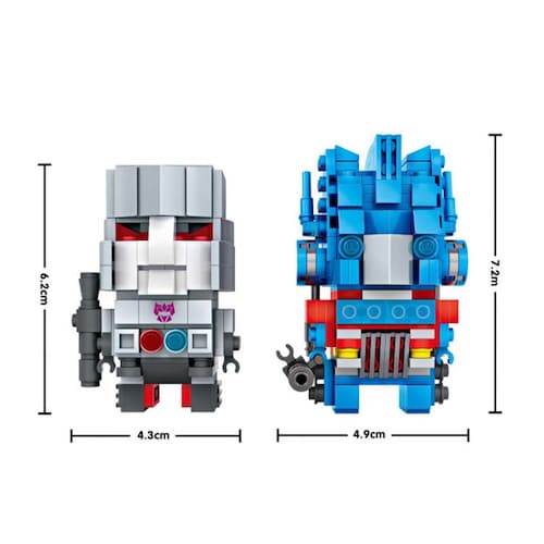 Loz Brickheadz - Transformers - Optimus & Megatron
