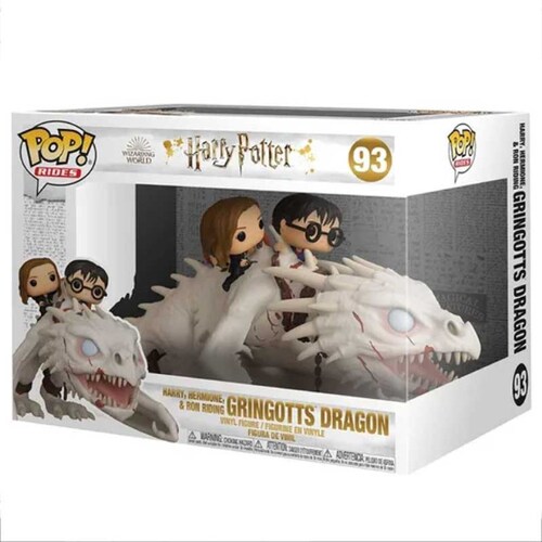 Funko Pop Harry Potter Ron Weasley Y Hermione En Dragon 93