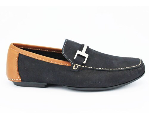 Mocasín tipo Driver Con Hebilla Lateral