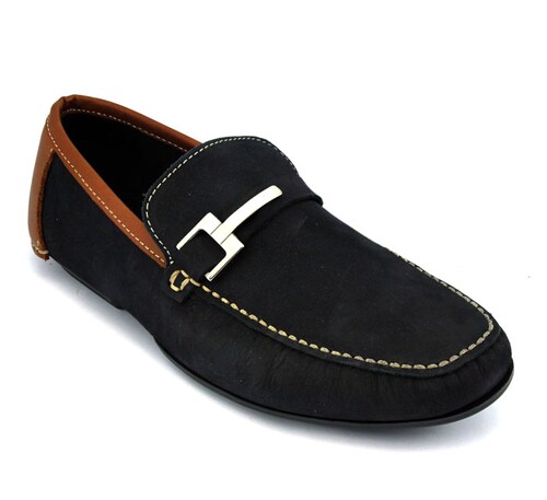 Mocasín tipo Driver Con Hebilla Lateral