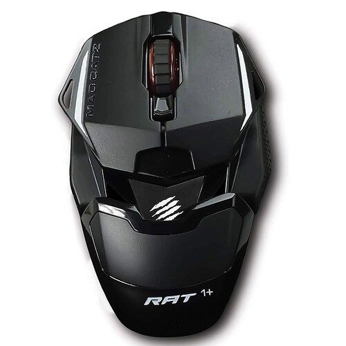 Mouse Gamer Mad Catz R.A.T. 4+ Personalizable Led Red Control DPIs  7200 DPI 