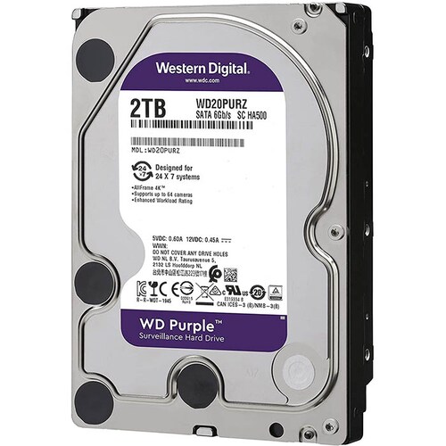 Disco Duro Purple 2TB Especial Para Videovigilancia