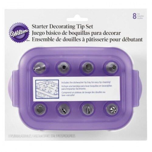 8 Duyas / Boquillas Wilton + Estuche De Plástico