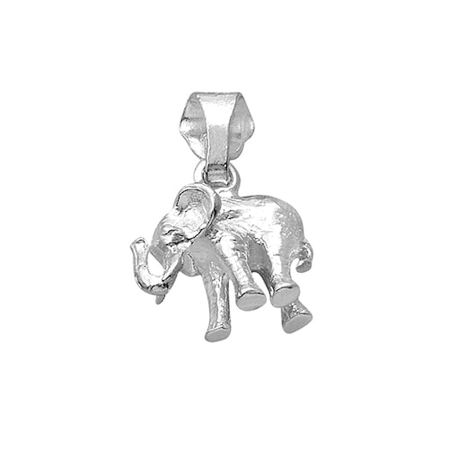 Dije Mini de Elefante en Plata .925