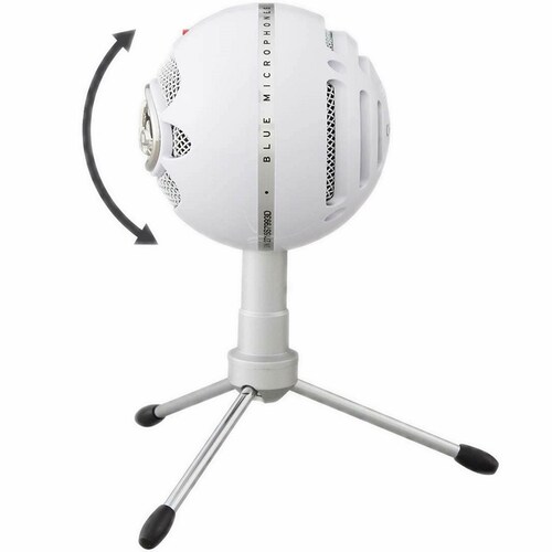 Microfono Profesional Blue Snowball iCE Blanco USB 988-000070