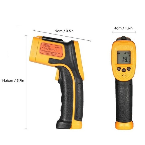 Medidor de Temperatura Industrial (LASER)