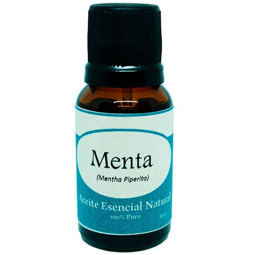 Menta Aceite Esencial Natural 1 Frasco Aromaterapia 15ml Difusor KRISAMEX