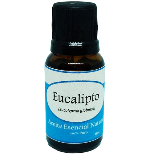 Eucalipto Aceite Esencial Natural 1 Frasco Aromaterapia 15ml Difusor KRISAMEX