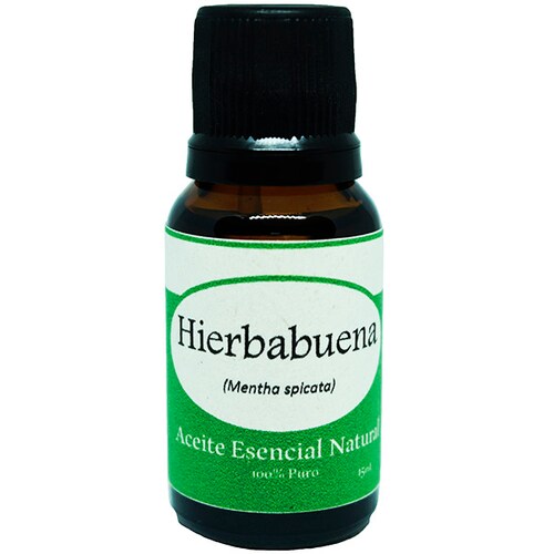 Hierbabuena Aceite Esencial Natural 1 Frasco Aromaterapia Difusor KRISAMEX