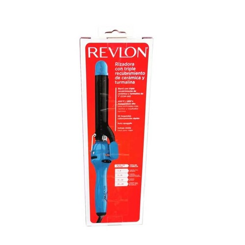 Tenaza Rizadora color Azul marca Revlon