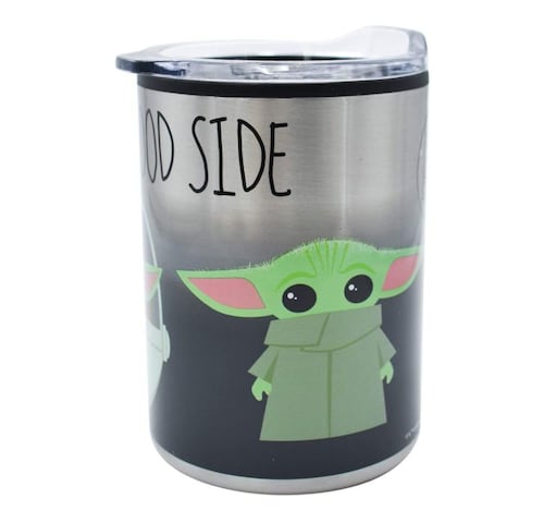 Baby Yoda Termo Mandalorian The Child Grogu Star Wars Acero Inoxidable Doble Pared 